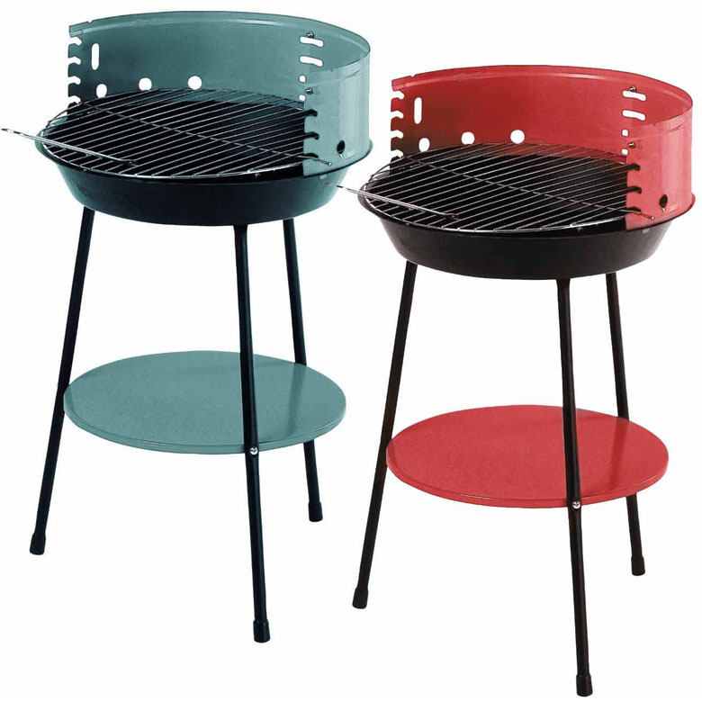 Grill okrągły 36 cm, wysokosć: 54 cm