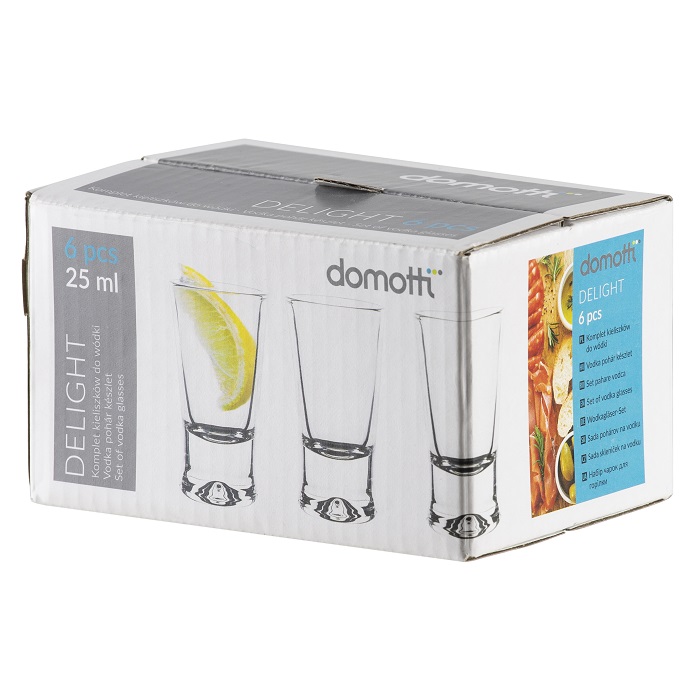 Kieliszków do wódki250 ml 6 szt