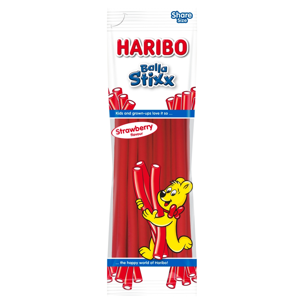 Żelki Balla Stixx truskawka Haribo 170g
