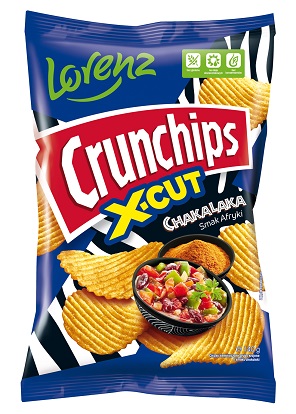 Chipsy Crunchips X-cut chakalaka 140g