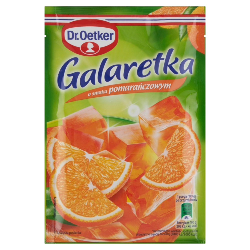 Galaretka Dr.Oetker pomarańczowa 72g