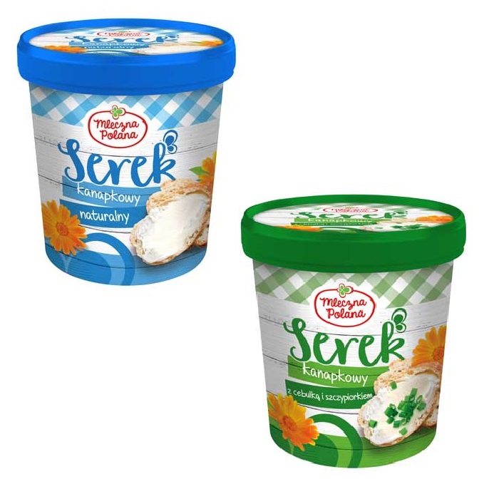 Serek kanapkowy naturalny Mleczna Polana 150 g