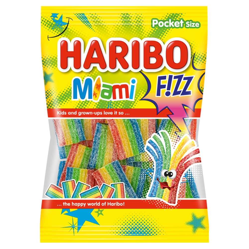 Żelki Miami Kwaśne Haribo 85g