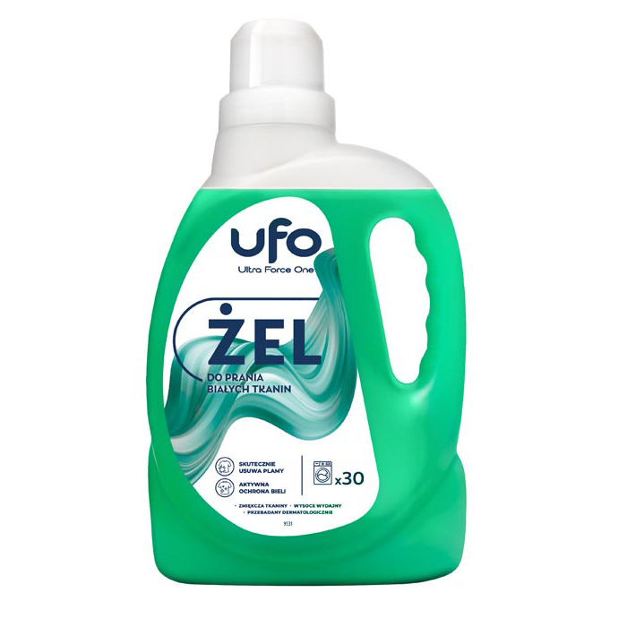 UFO żel do prania białych tkanin 1L 30pr