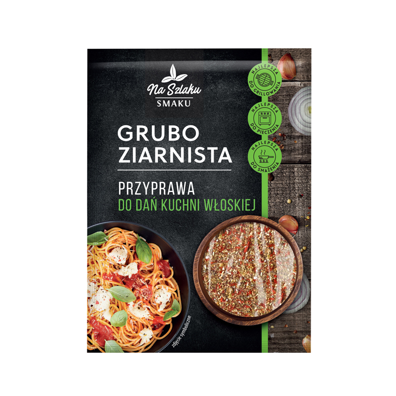Przyprawa do kuchni włoskiej gruboziarnista Na Szlaku Smaku 25g