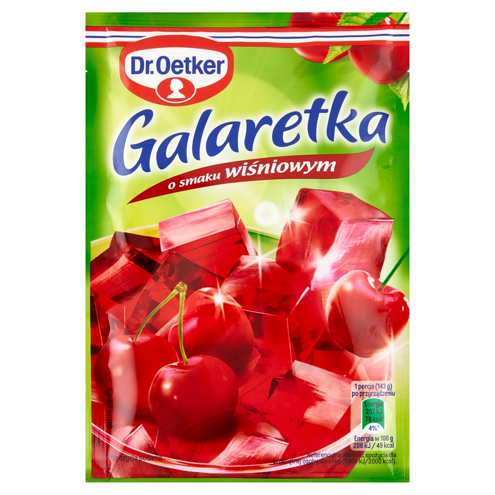 Galaretka Dr.Oetker wiśniowa 72g