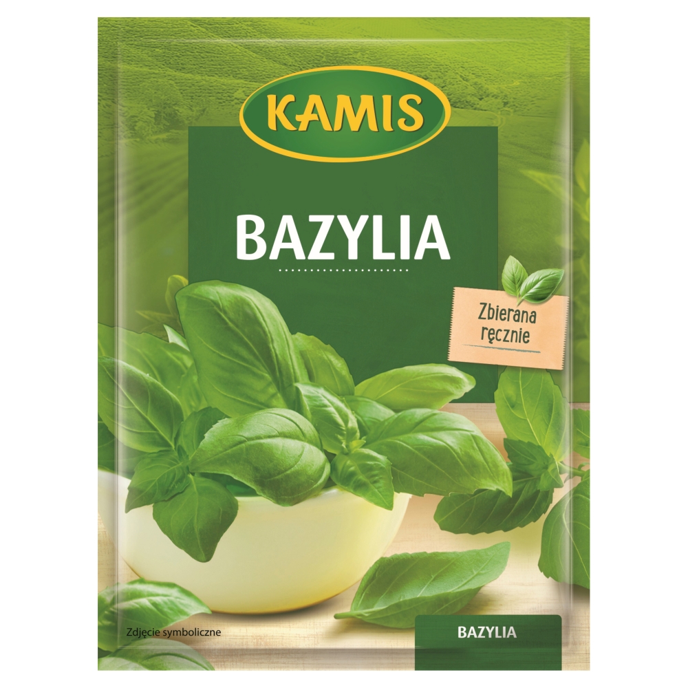 Przyprawa bazylia Kamis 8g esklep.polomarket.pl