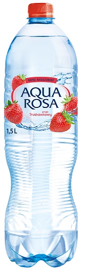 Napój niegazowany o smaku truskawkowym Aqua Rosa  1,5L