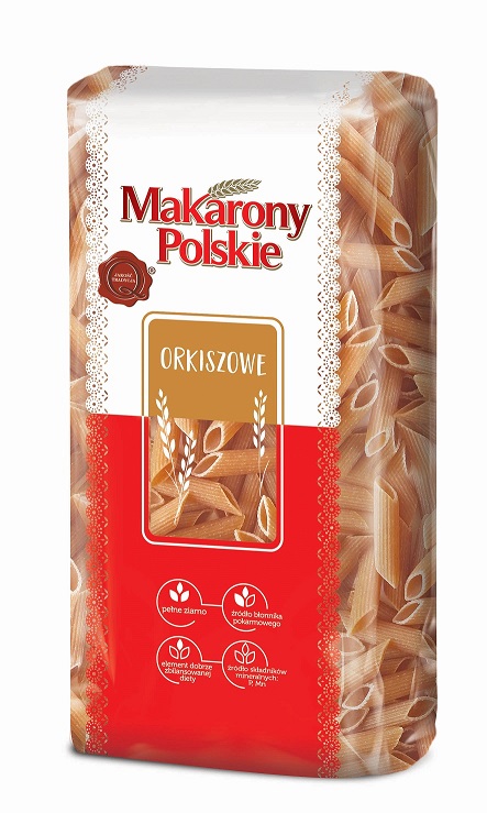 Makaron orkiszowe pióra Makarony Polskie 400g esklep.polomarket.pl