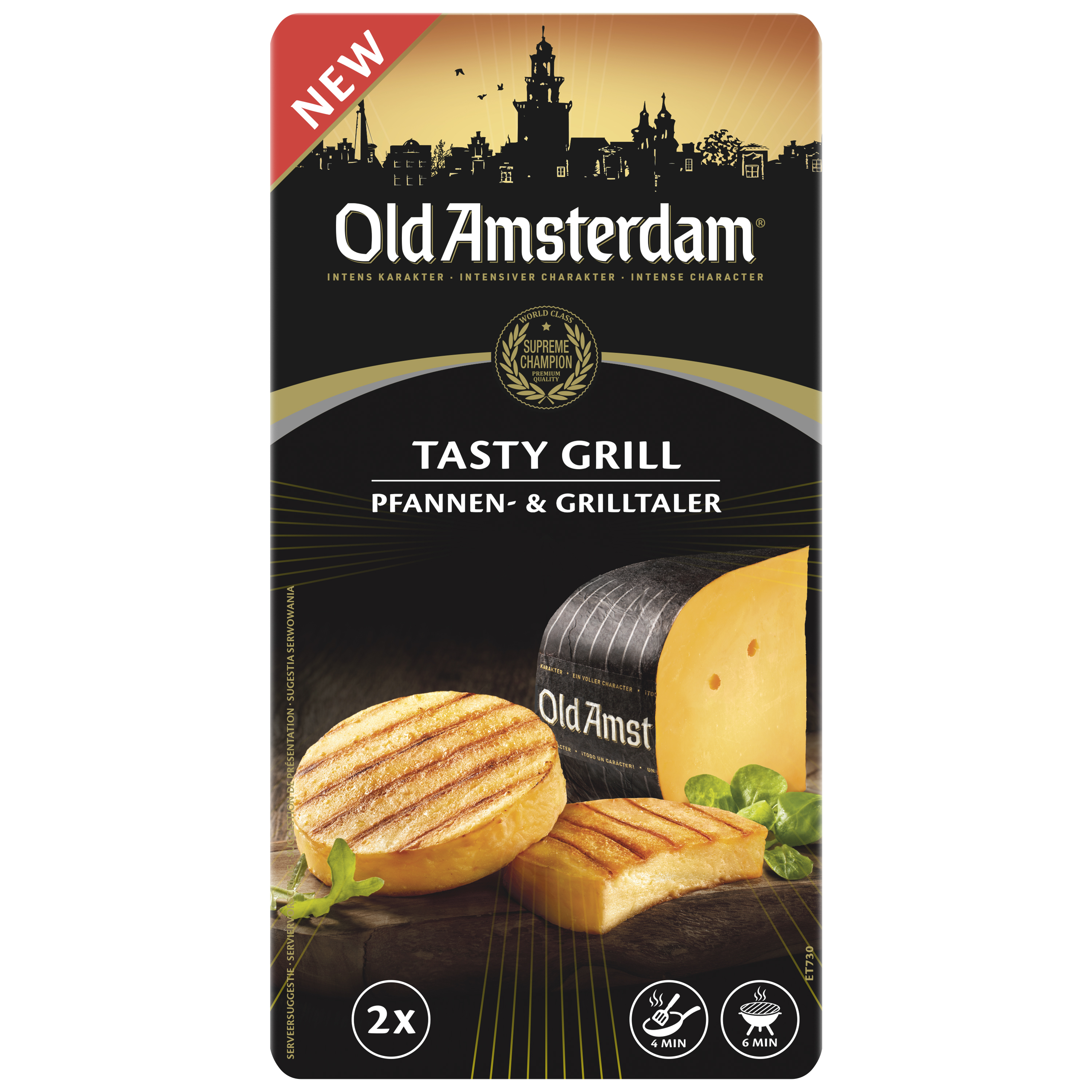 Ser tasty grill Old Amsterdam 2x70g