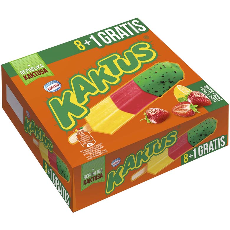Lody Kaktus multipack 9x45 ml
