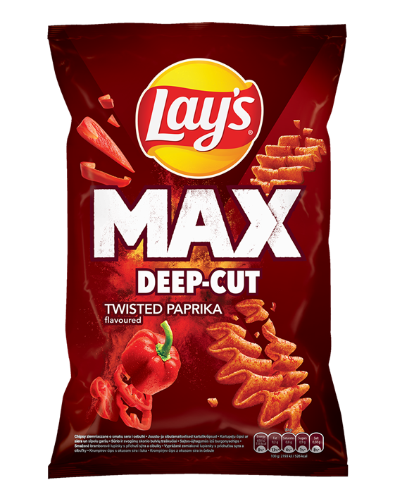 Chipsy Lays Max papryka 120g