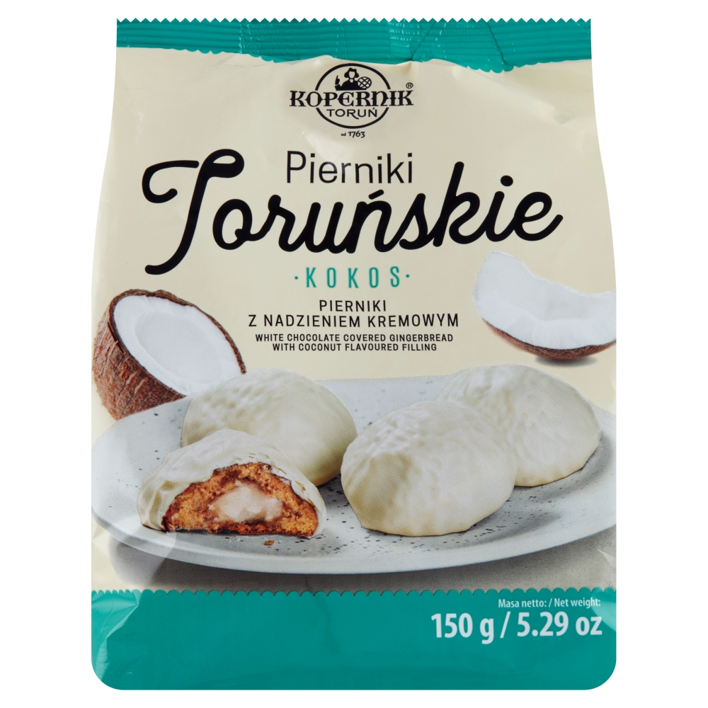 Pierniki Kopernik biała czek. Kokos150g