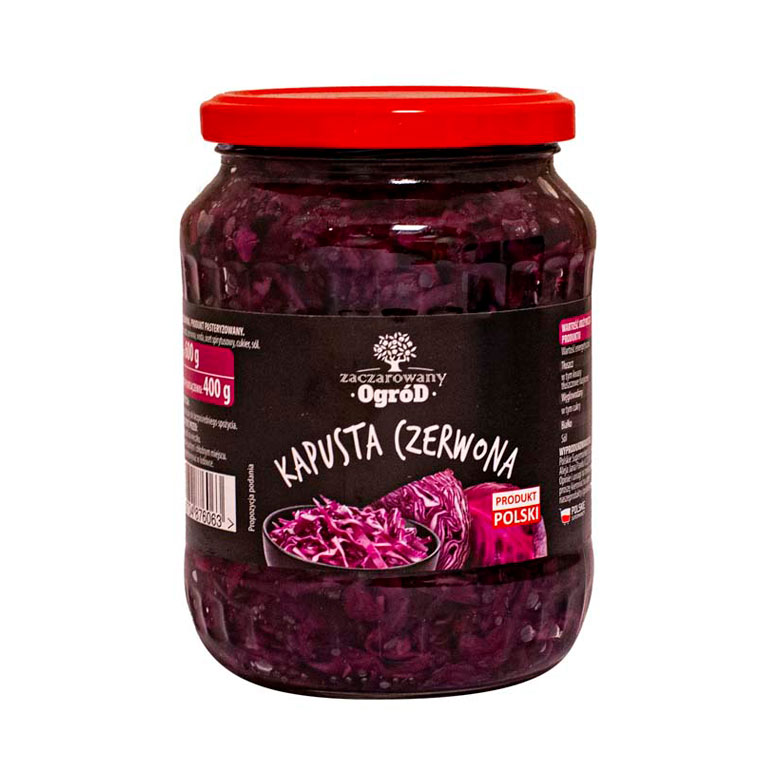 Kapusta czerwona Zaczarowany Ogród 600/360g