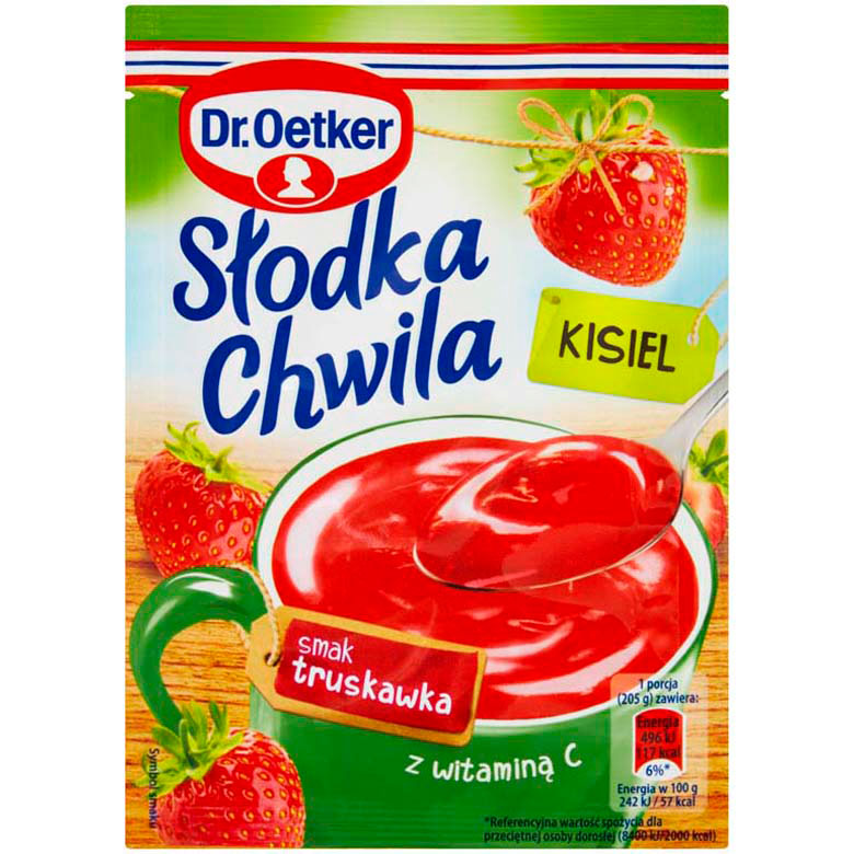 Kisiel Truskawkowy Słodka Chwila 30g