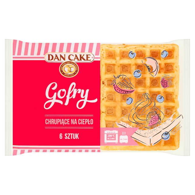 Wafle gofrowe Dan Cake 250g esklep.polomarket.pl