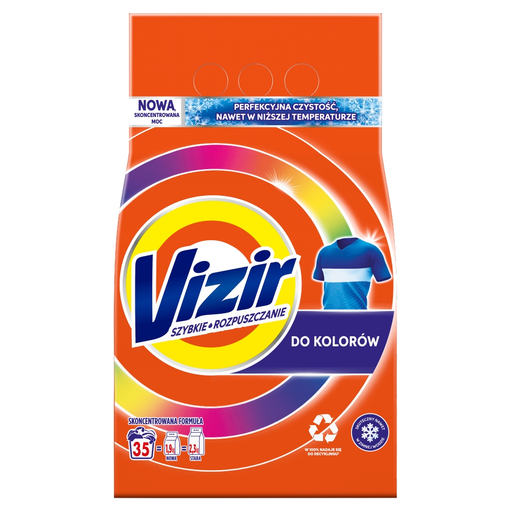 Proszek Color 35 prań Vizir 1,925kg esklep.polomarket.pl