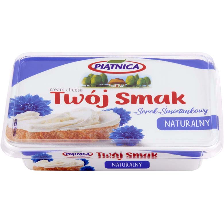 Serek naturalny Twój Smak 135g esklep.polomarket.pl