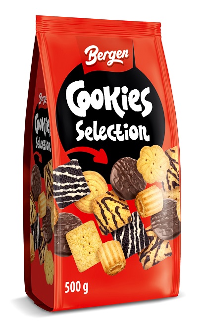 Ciastka Bergen Cookies Selection 500g esklep.polomarket.pl