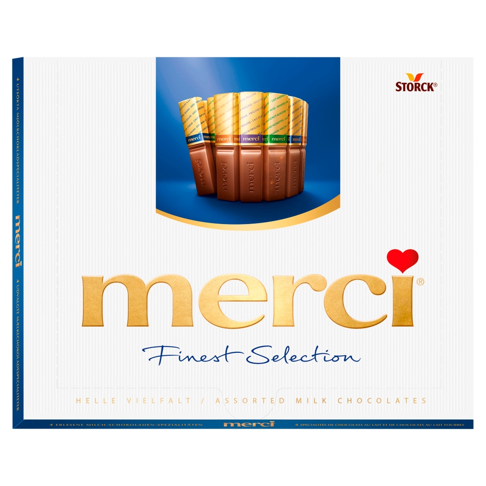 Czekoladki Merci niebieskie 250g esklep.polomarket.pl