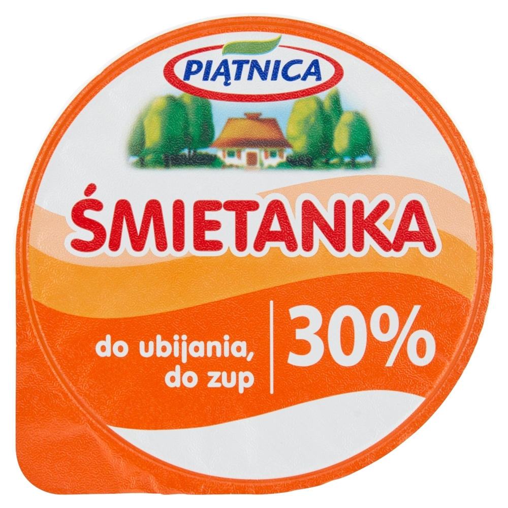 Śmietana 30% Piątnica 200 ml esklep.polomarket.pl
