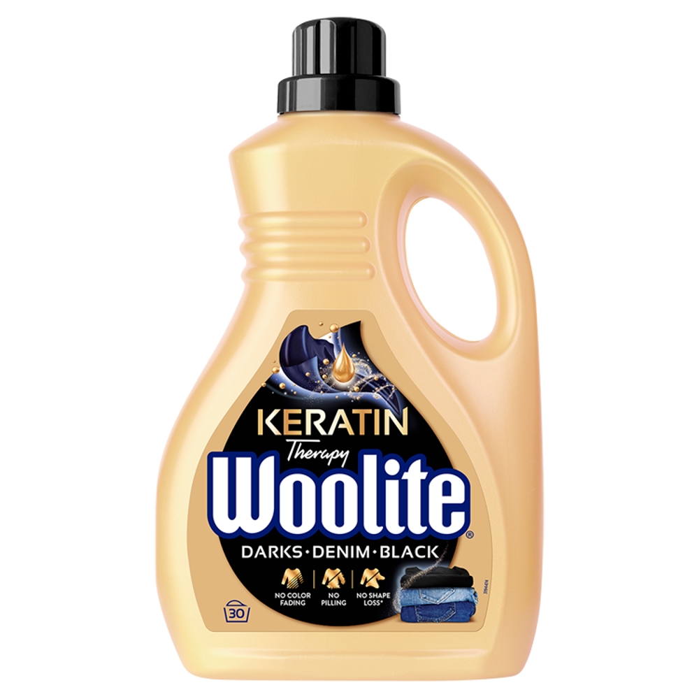 Płyn do prania dark keratin Woolite 30 prań 1,8l