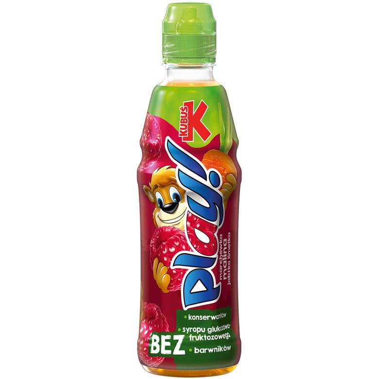 Napój marchew-malina-limonka-jabłko Kubuś Play 400ml esklep.polomarket.pl