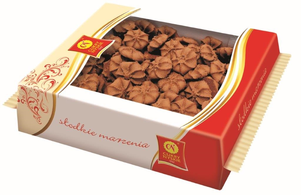 Herbatniki kakaowe kruche Cukry Nyskie 450g