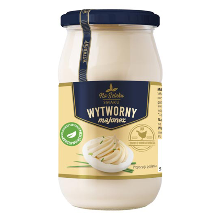 Majonez z jaj od kur z wolnego wybiegu Wytworny 400ml