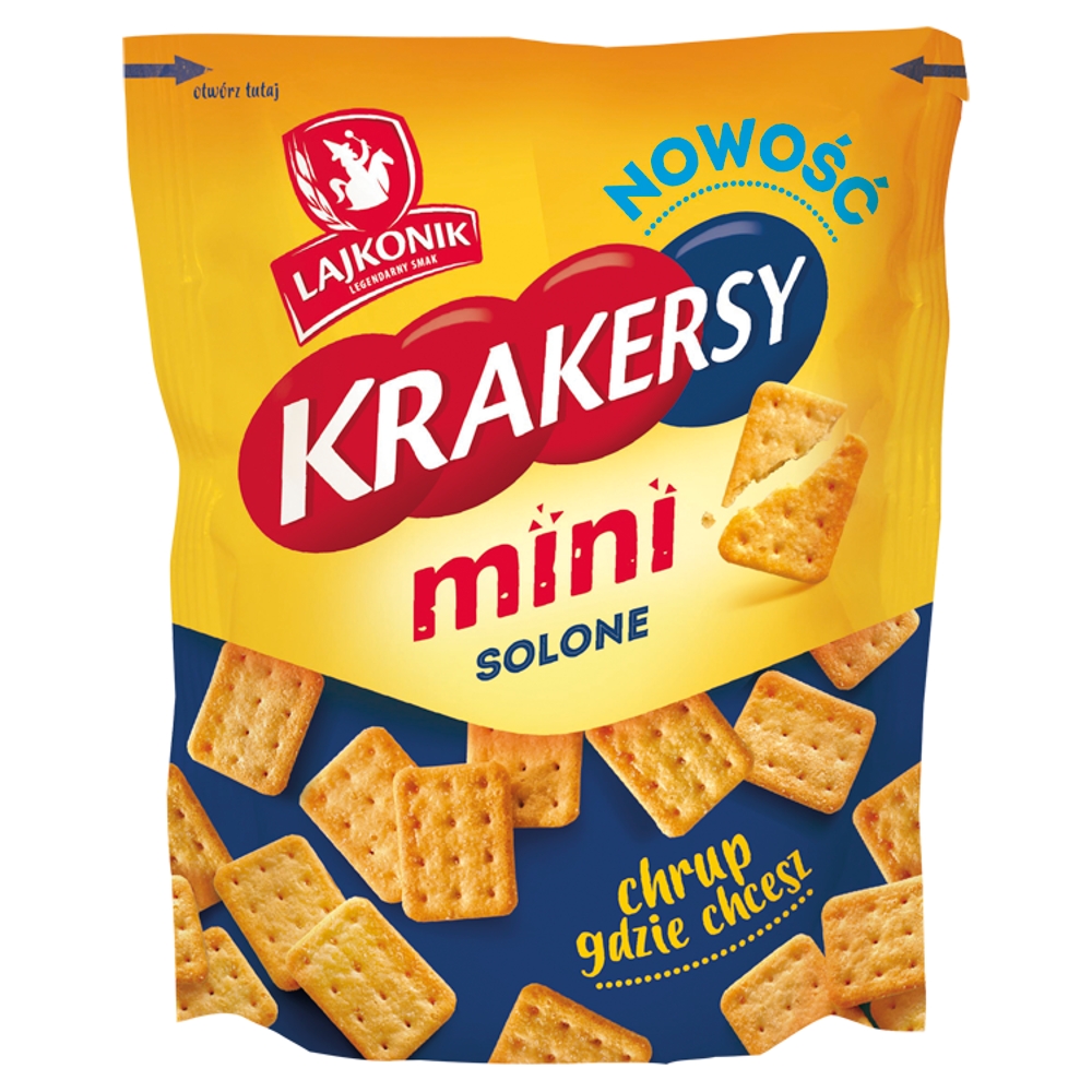 Mini krakersy solone 100G esklep.polomarket.pl