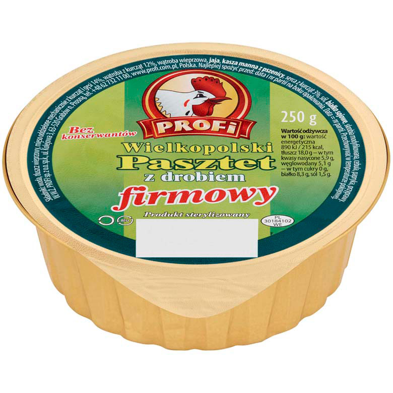 Pasztet Profi firmowy 250g