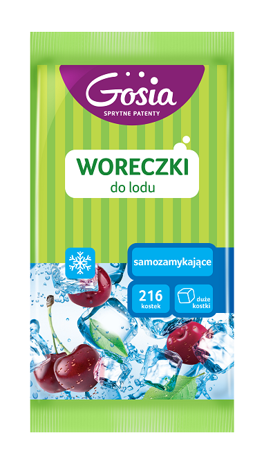 GOSIA Woreczki do lodu samozamykające