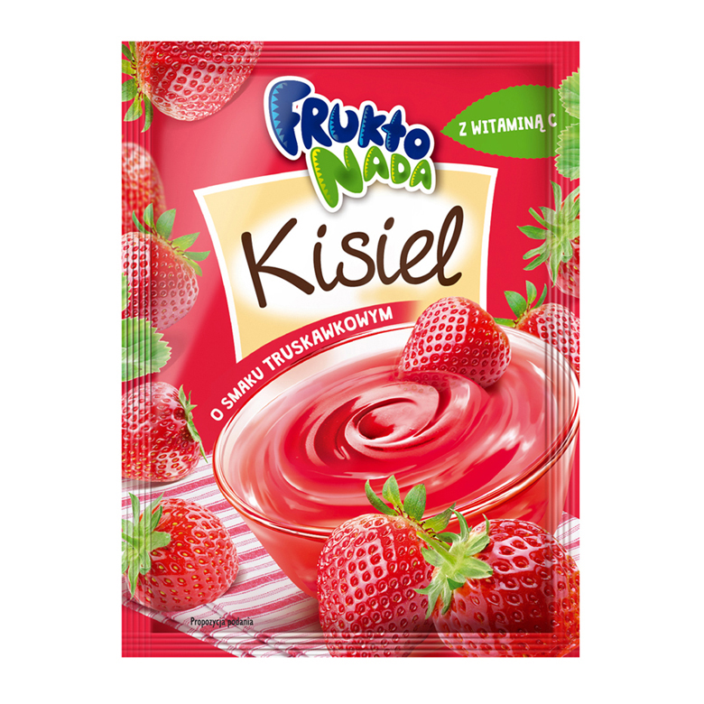 Kisiel o smaku truskawkowym  Fruktonada 38g