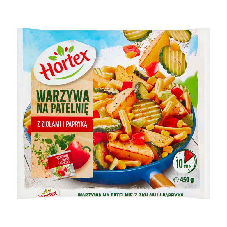 Warzywa na patelnię zioła-papryka Polski Ogród 450 g esklep.polomarket.pl