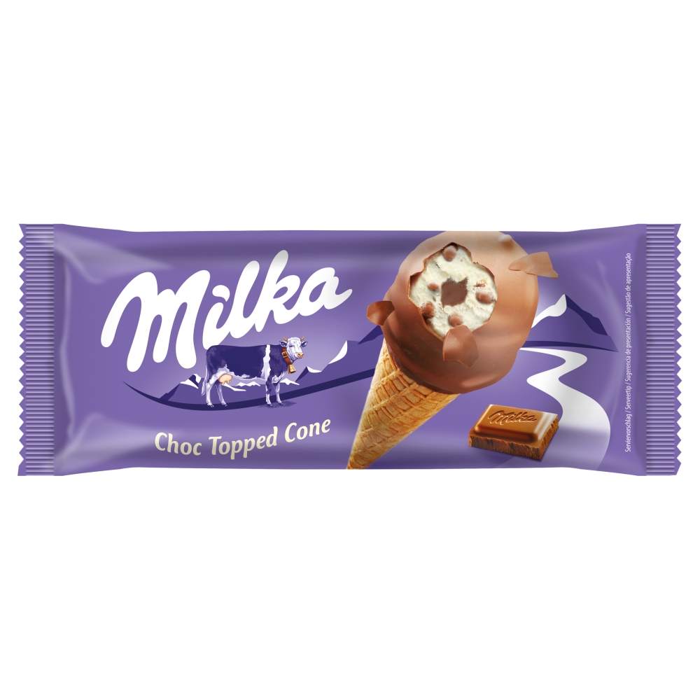 Lody Milka Ball rożek 110ml esklep.polomarket.pl