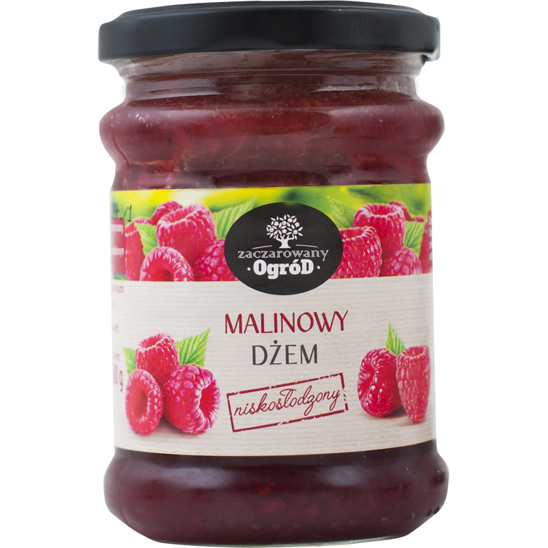 Dżem malinowy niskosłodzony Zaczarowany Ogród 280g