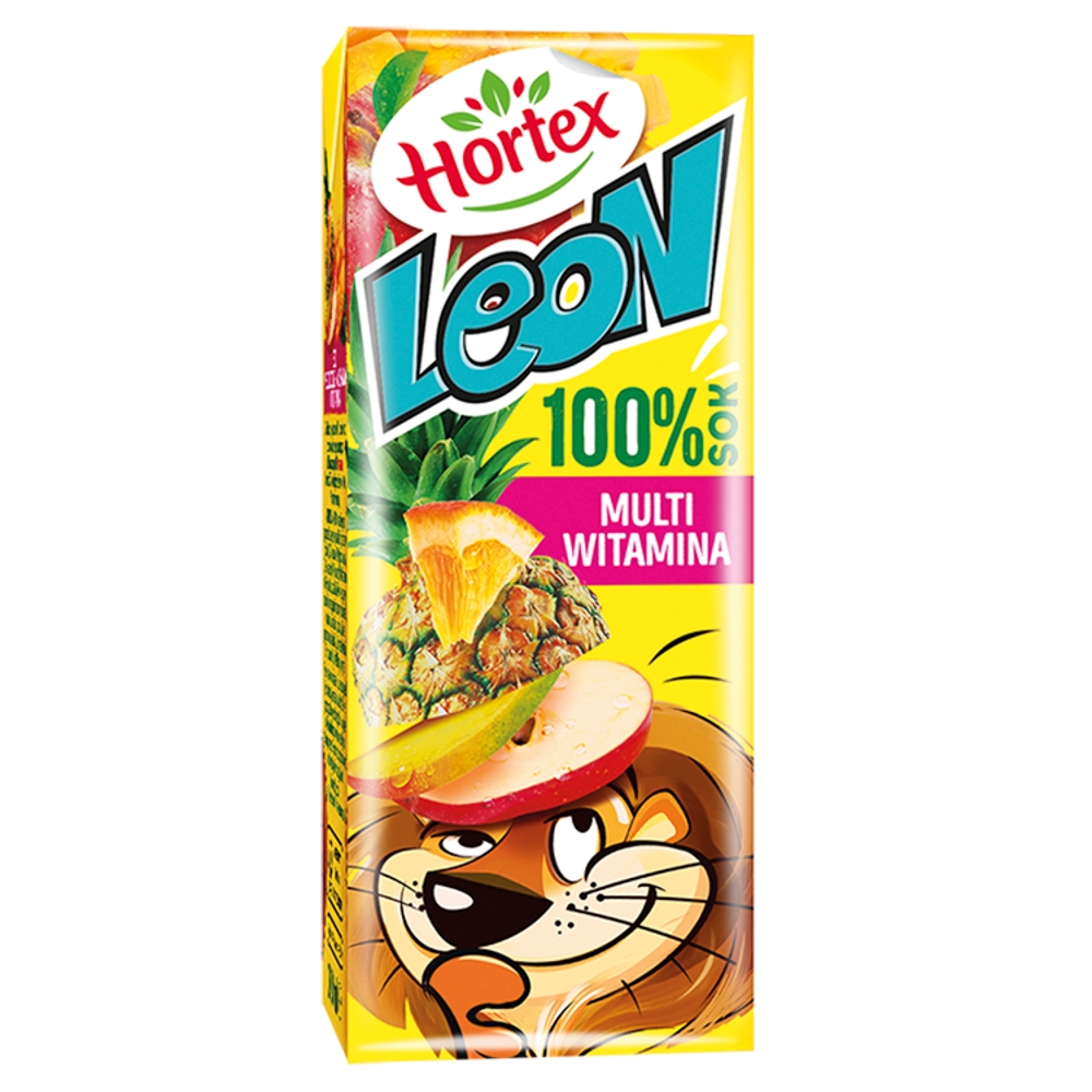 Sok 100% multiwitamina Hortex Leon 0,2l esklep.polomarket.pl