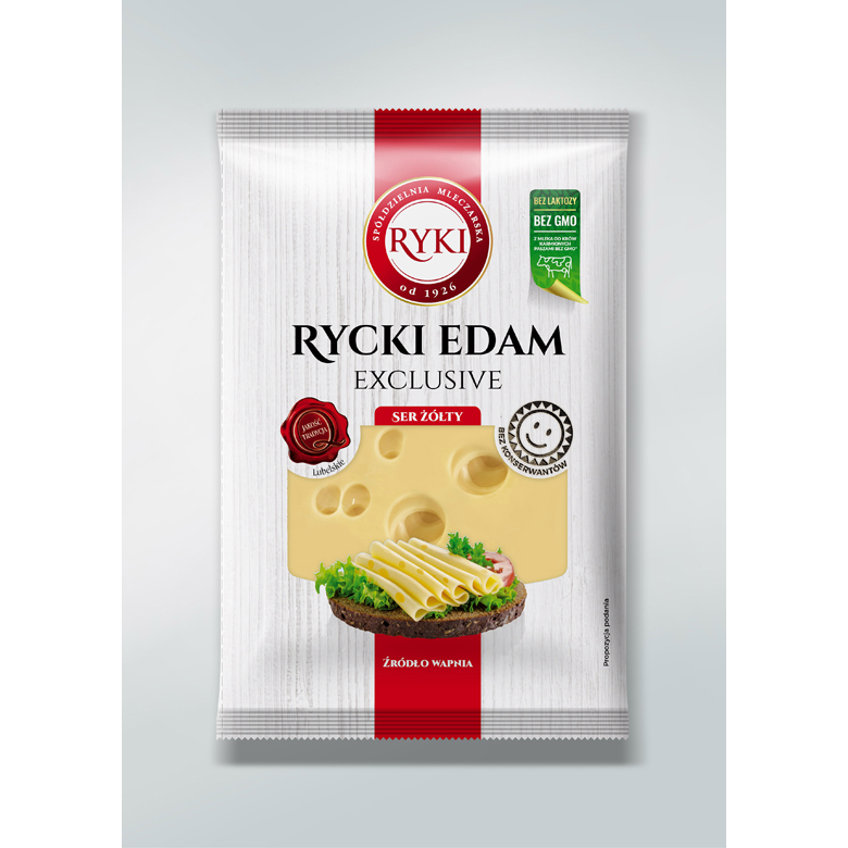 Ser Rycki Edam plastry Ryki 135g