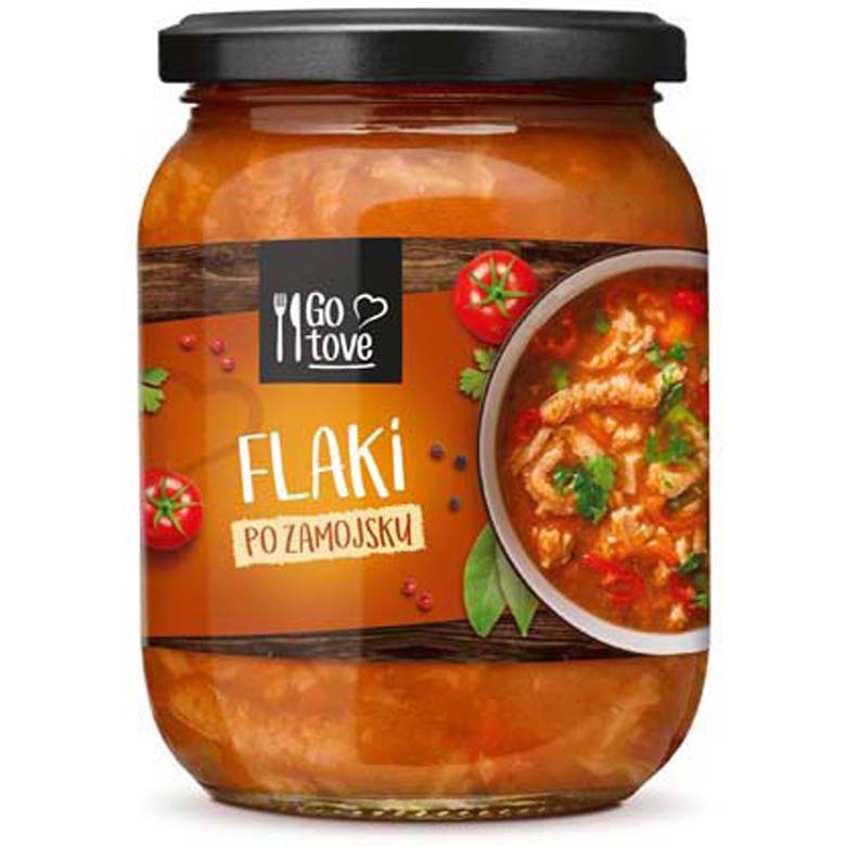 GoTove Flaki wołowe po zamojsku 500g