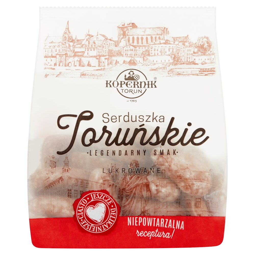 Pierniki Serca lukrowane Kopernik 144g