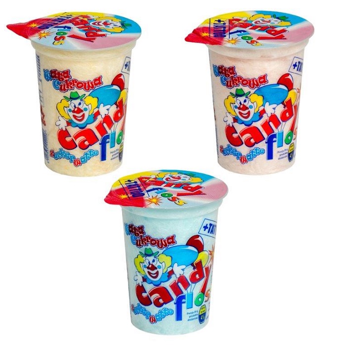 Wata cukrowa Candy Floss z tatuażem 20g