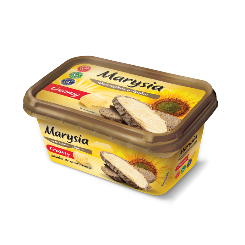 Margaryna  60% tłuszczu kubek Marysia Creamy 500g