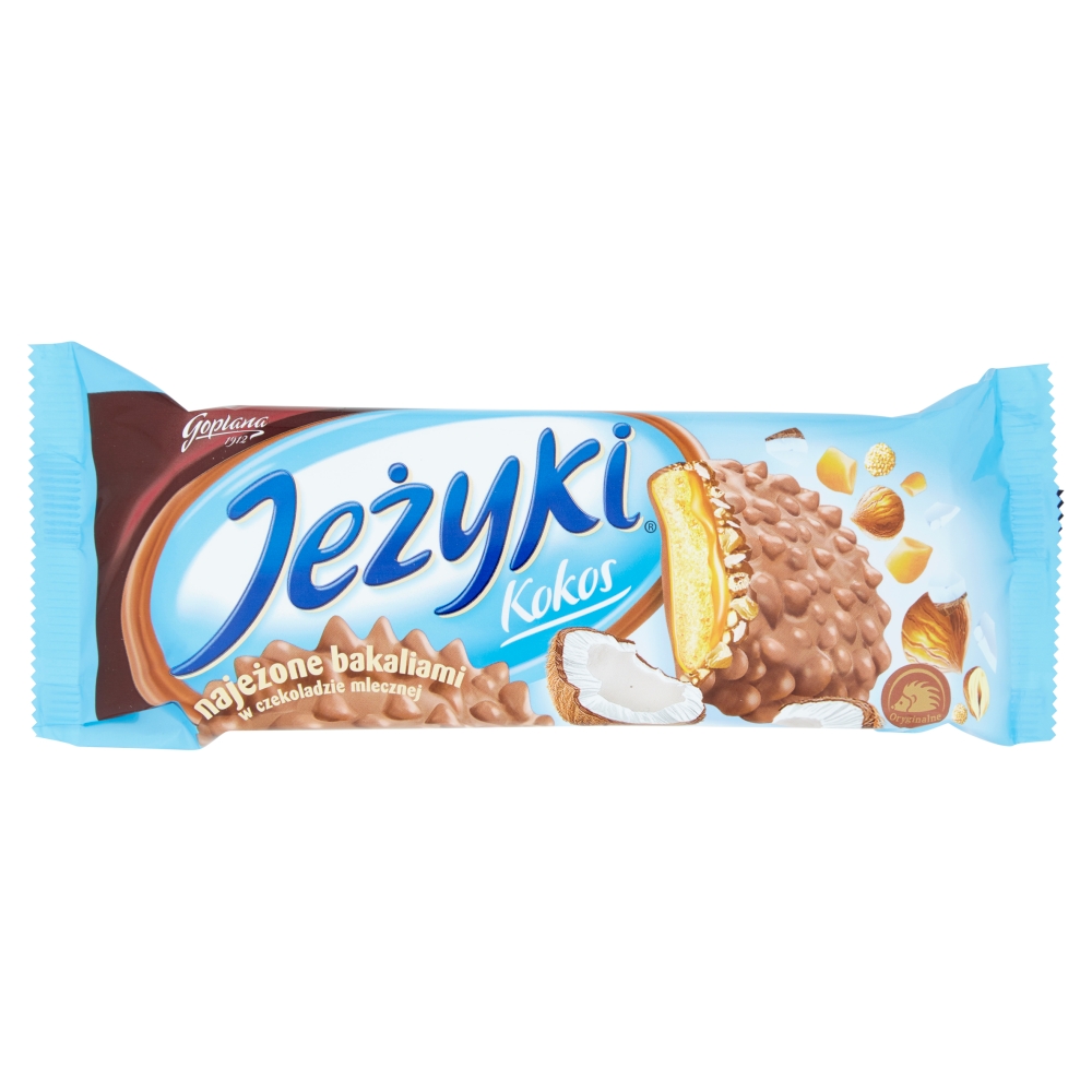 Ciastka Jeżyki z kokosem 140g esklep.polomarket.pl