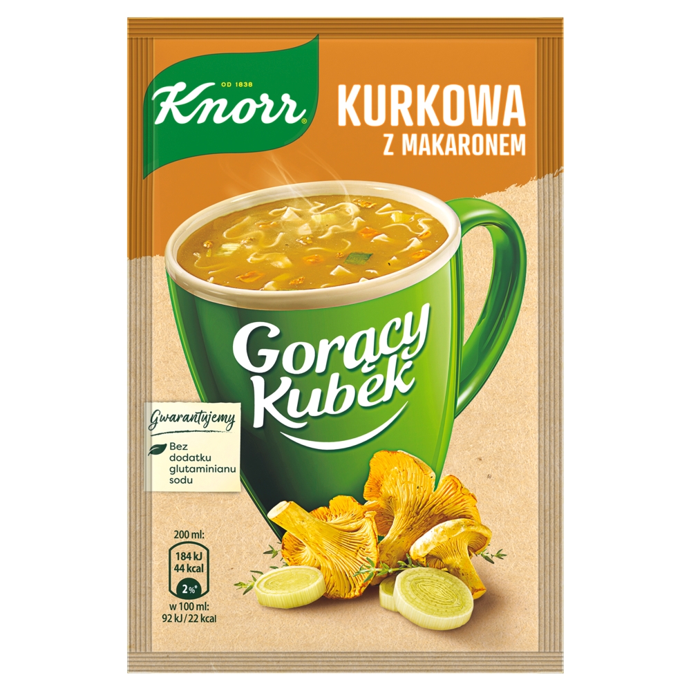 Zupa Gorący Kubek Kurkowa Knorr 13g