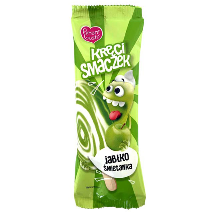 Amore Gusto Kręcismaczek śmiet-jabłk.110 ml