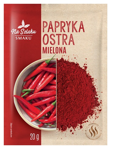 Przyprawa papryka  ostra Na Szlaku Smaku 20g