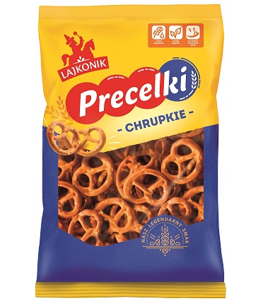 Precelki Lajkonik 130g folia esklep.polomarket.pl