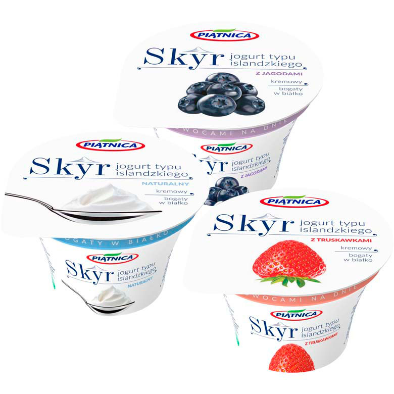 Jogurt Piątnica Skyr sort. 150g