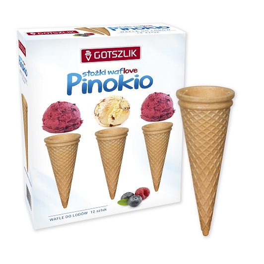 Wafle Gotszlik do lodów sto Pinokio 62 g esklep.polomarket.pl