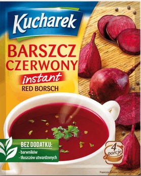 Zupa Kucharek barszcz czerwony 48g